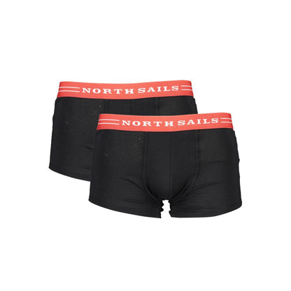 North Sails Black Cotton Underwear