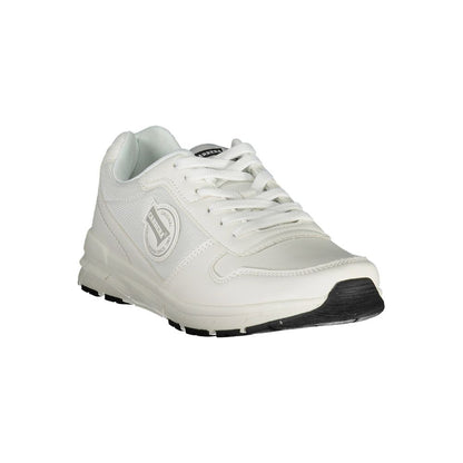 Carrera White Polyester Sneaker