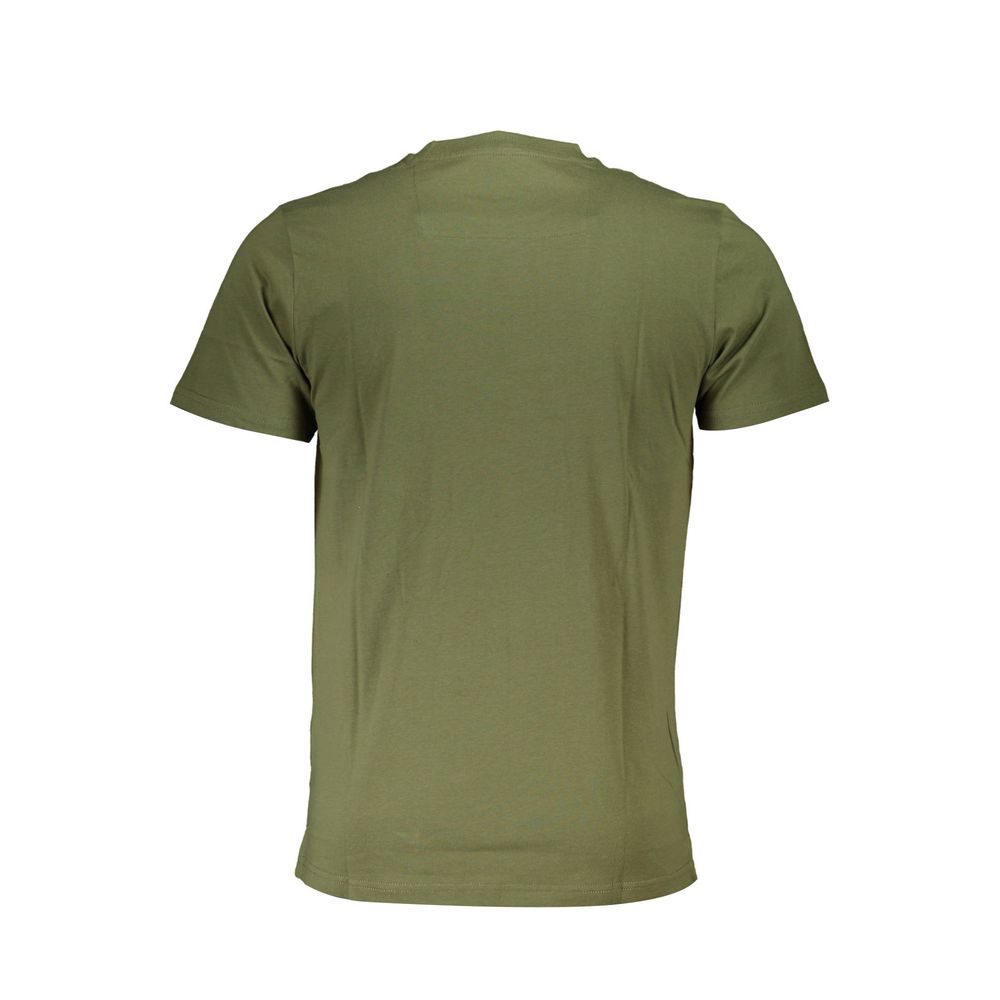 Cavalli Class Green Cotton T-Shirt