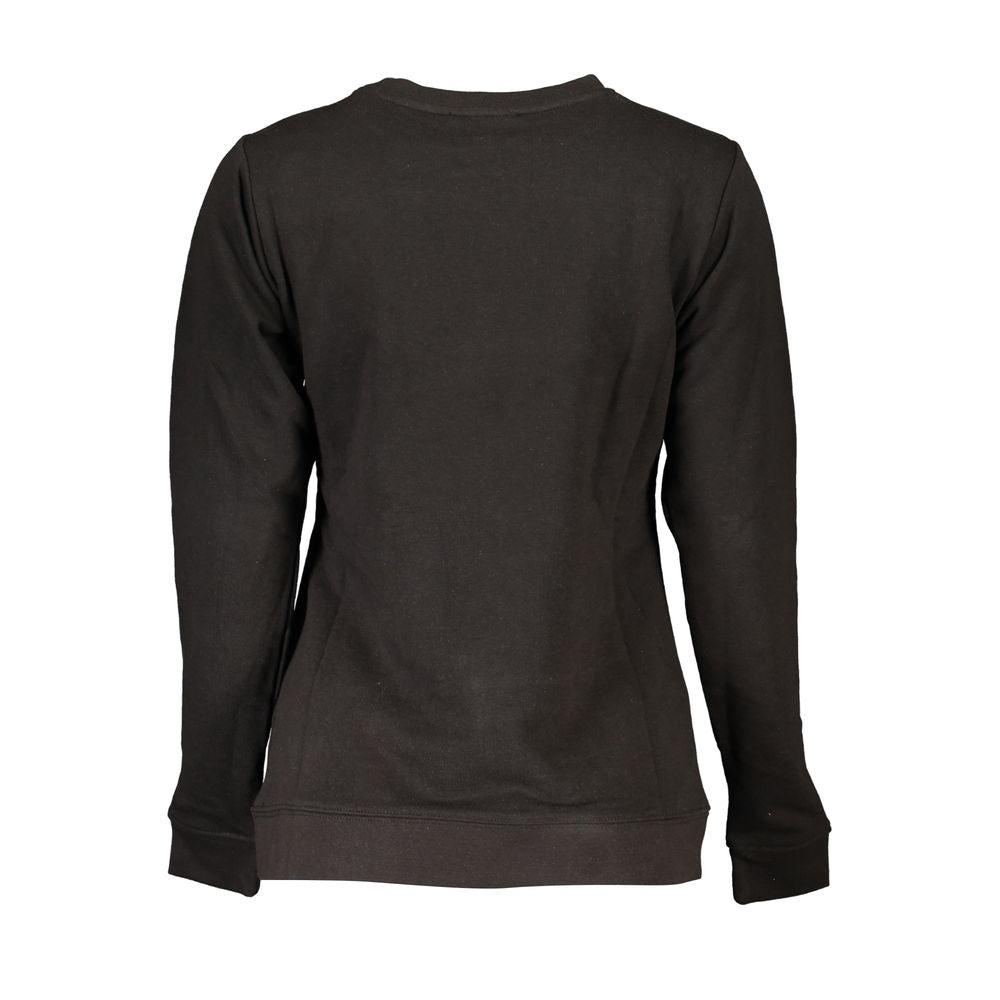 Cavalli Class Black Cotton Sweater