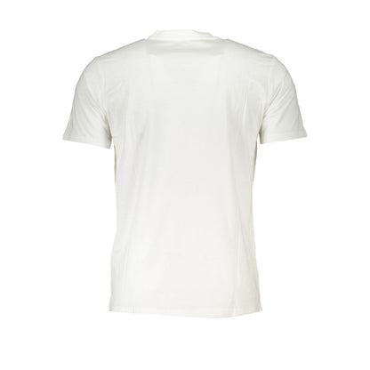 Cavalli Class White Cotton T-Shirt