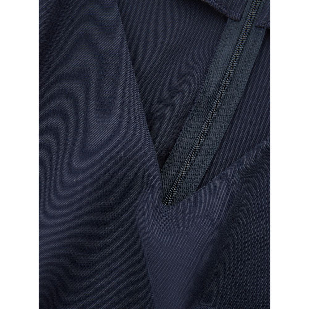 Lardini Elegant Blue Viscose Dress Perfect for Every Occasion