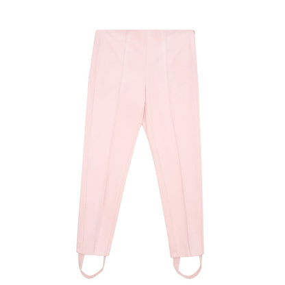 Lardini Elegant Pink Viscose Pants for Chic Style