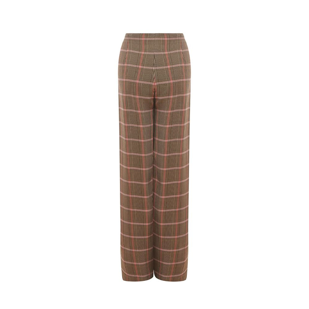 Lardini Elegant Brown Viscose Pants for Women