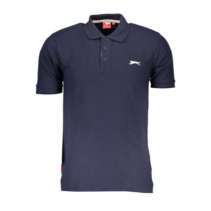 Slazenger Blue Cotton Polo Shirt