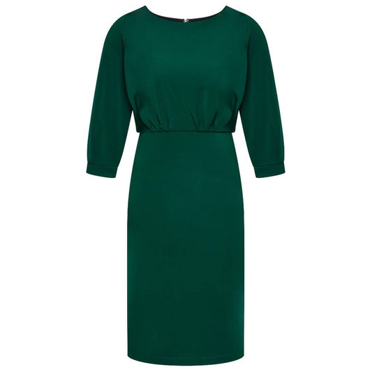 PINKO Green Viscose Dress