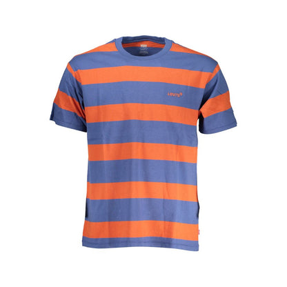 Levi's Blue Cotton Men T-Shirt