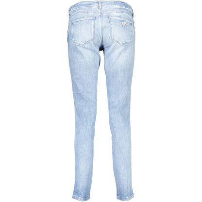 Guess Jeans Light Blue Cotton Women Jeans