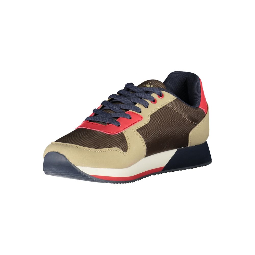 U.S. POLO ASSN. Brown Polyester Men Sneaker