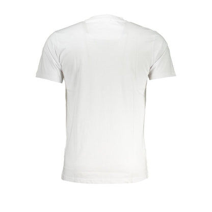 Cavalli Class White Cotton T-Shirt