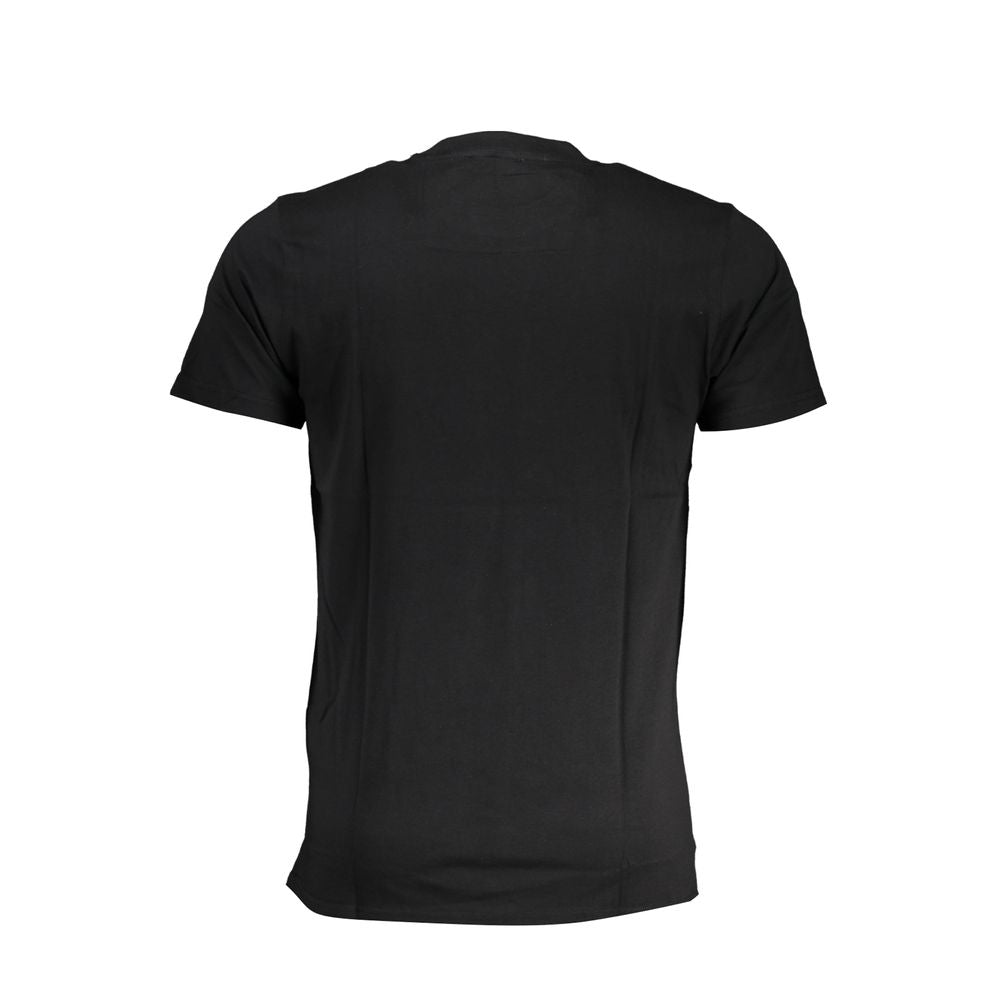 Cavalli Class Black Cotton T-Shirt