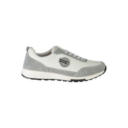 Carrera White Polyester Sneaker