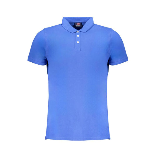 Norway 1963 Blue Cotton Polo Shirt