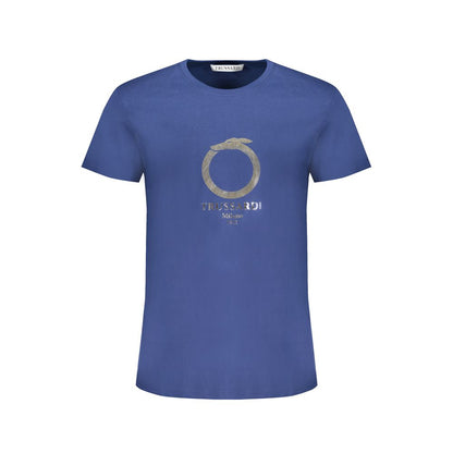 Trussardi Blue Cotton T-Shirt