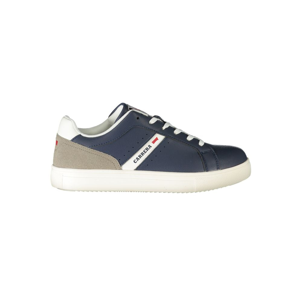 Carrera Blue Polyester Sneaker