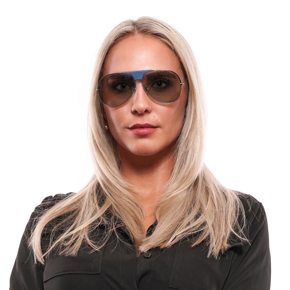 Police Blue Women Sunglasses