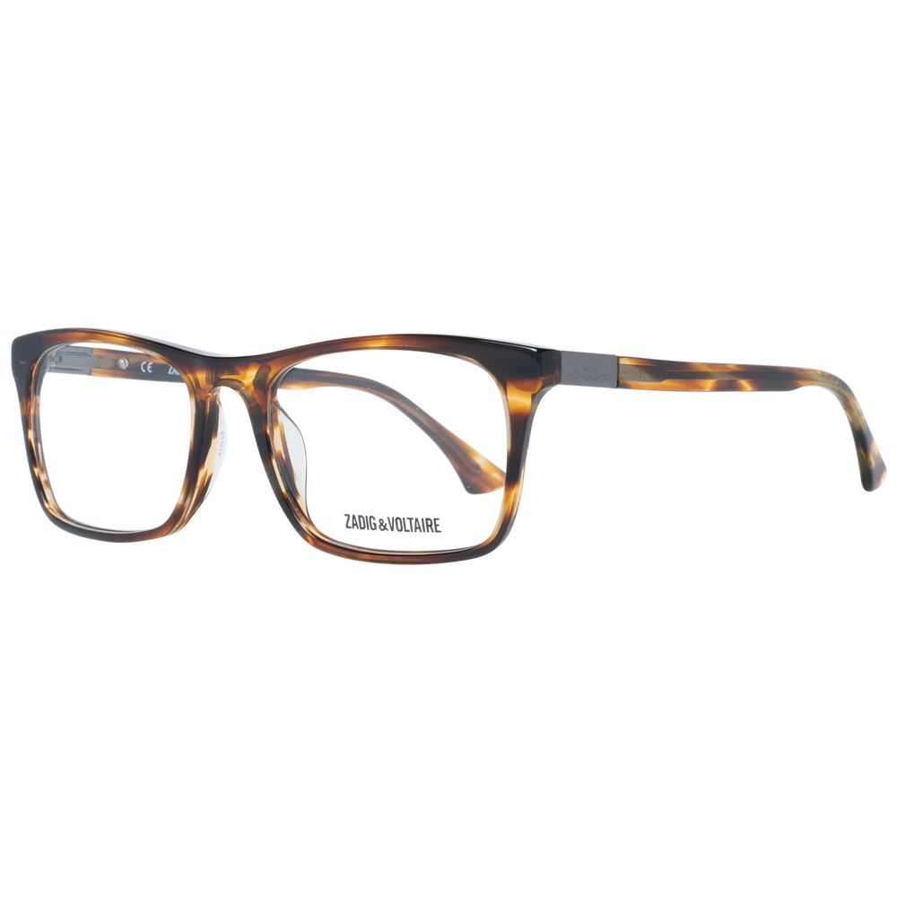 Zadig & Voltaire Brown Men Optical Frames