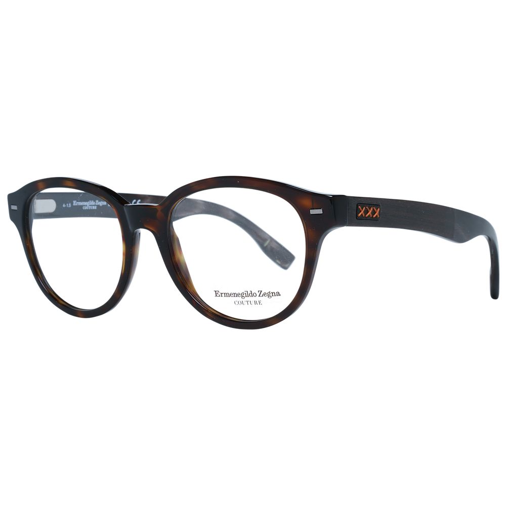 Zegna Couture Brown Men Optical Frames