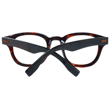 Zegna Couture Brown Men Optical Frames