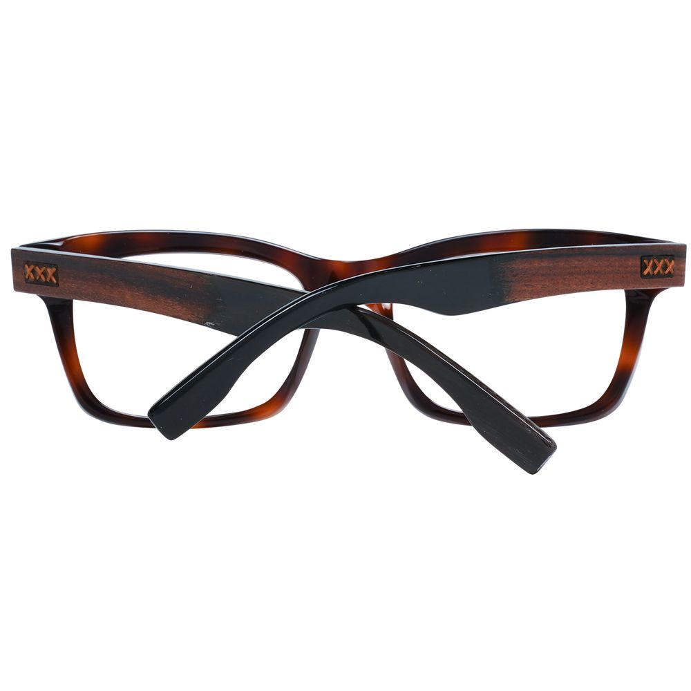 Zegna Couture Brown Men Optical Frames