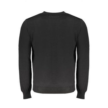 Harmont & Blaine Black Wool Sweater