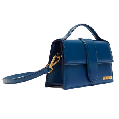 Jacquemus Blue Leather Crossbody Bag