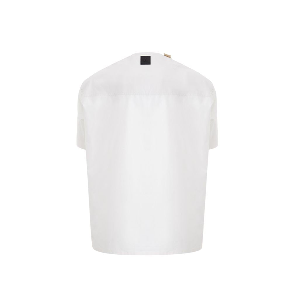 Emporio Armani White Cotton Sweater