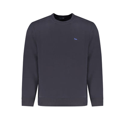 Harmont & Blaine Blue Cotton Sweater