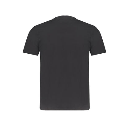 Kappa Black Cotton T-Shirt