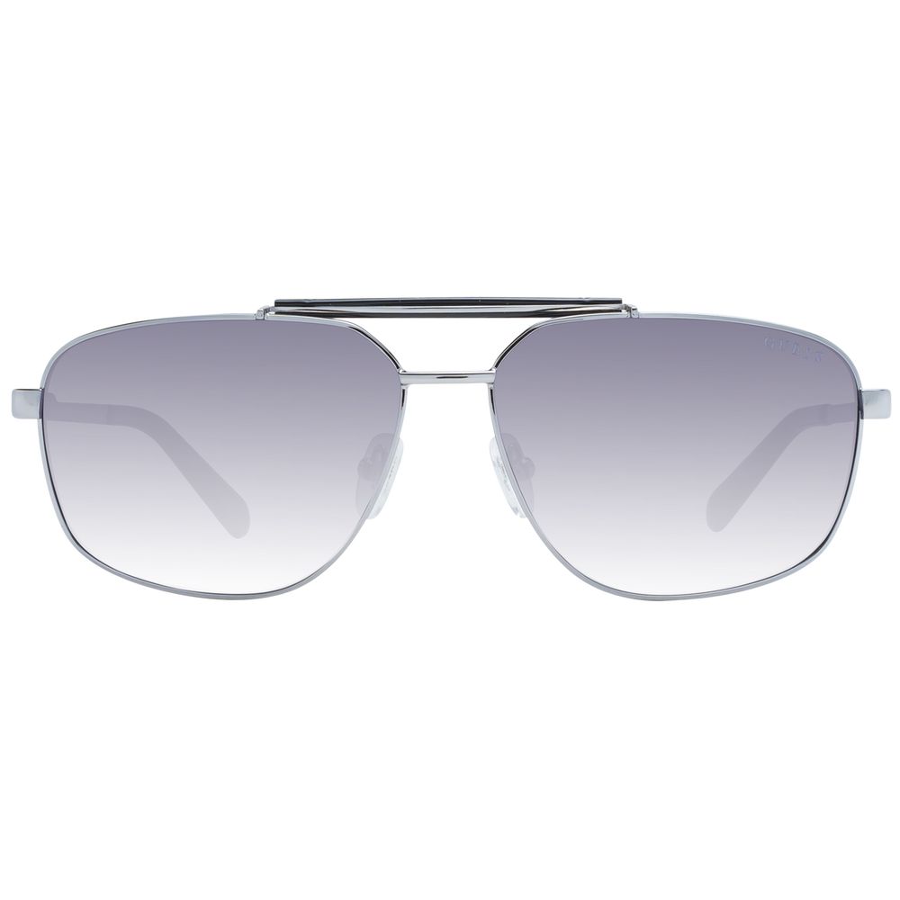 Guess Silver Men Sunglasses