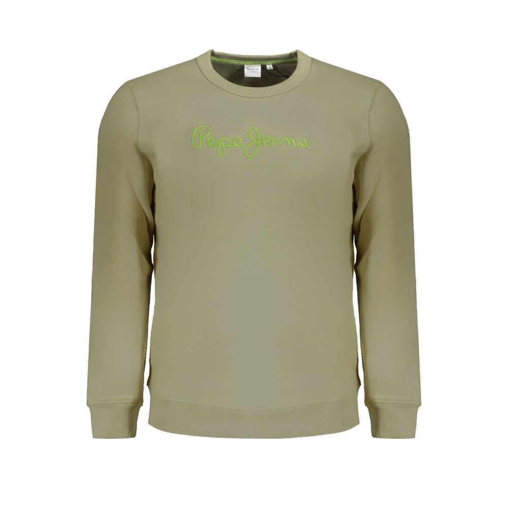 Pepe Jeans Green Cotton Sweater