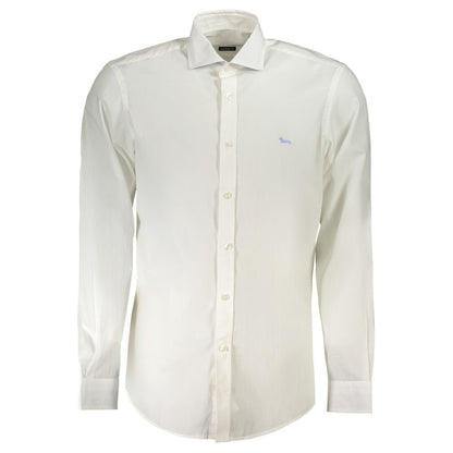 Harmont & Blaine White Cotton Shirt