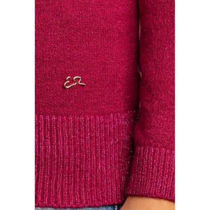 Yes Zee Fuchsia Viscose Sweater