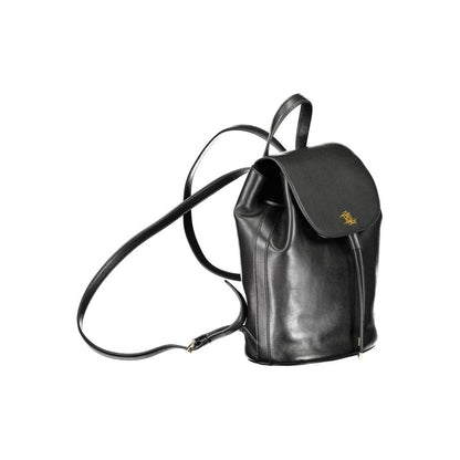 Ralph Lauren Black Leather Backpack