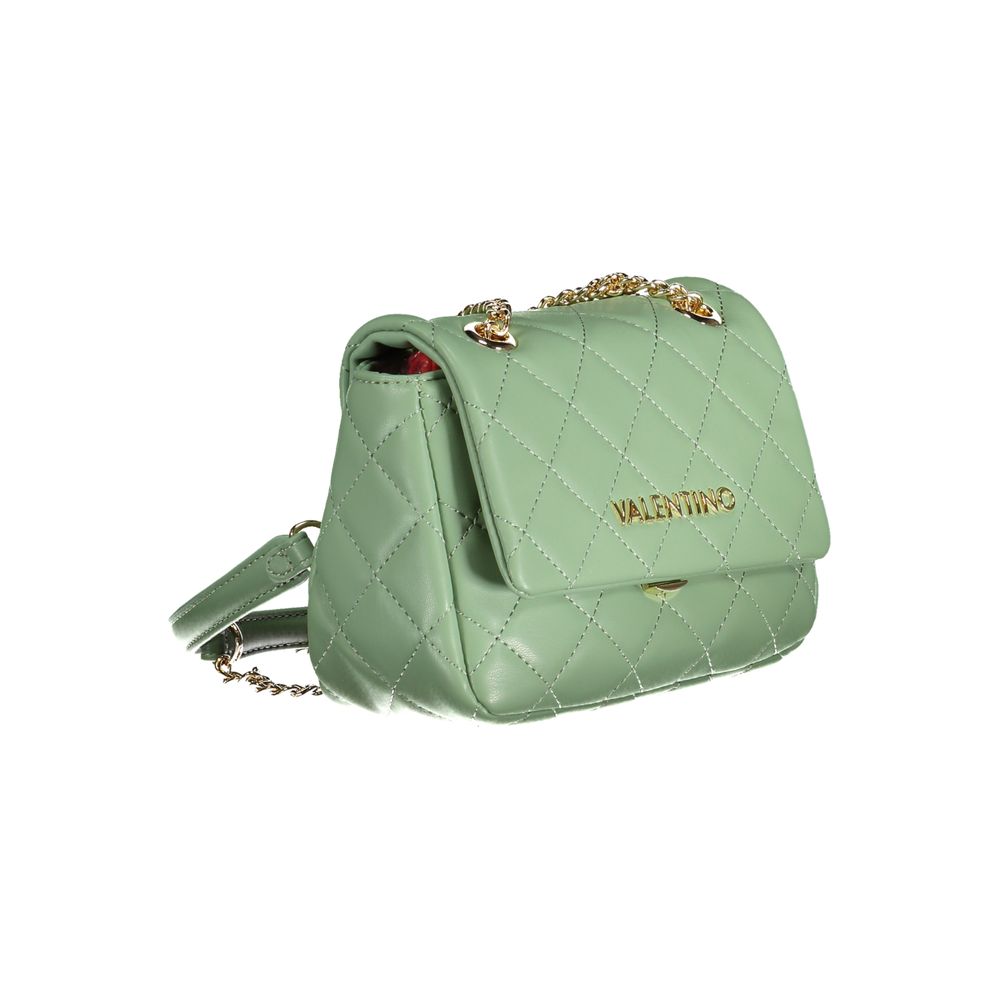 Valentino Bags Green Polyethylene Handbag