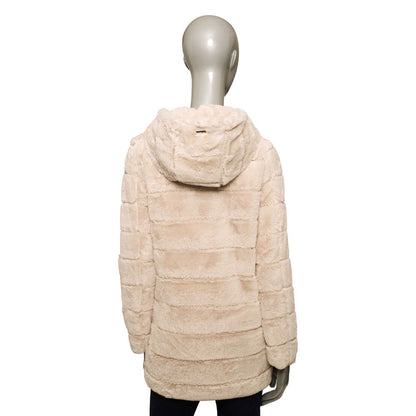 Baldinini Trend Beige Polyester Women Jacket