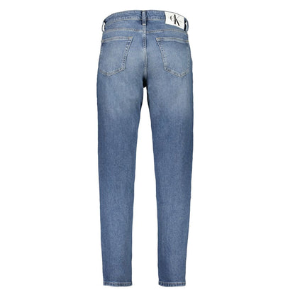 Calvin Klein Blue Cotton Jeans & Pant