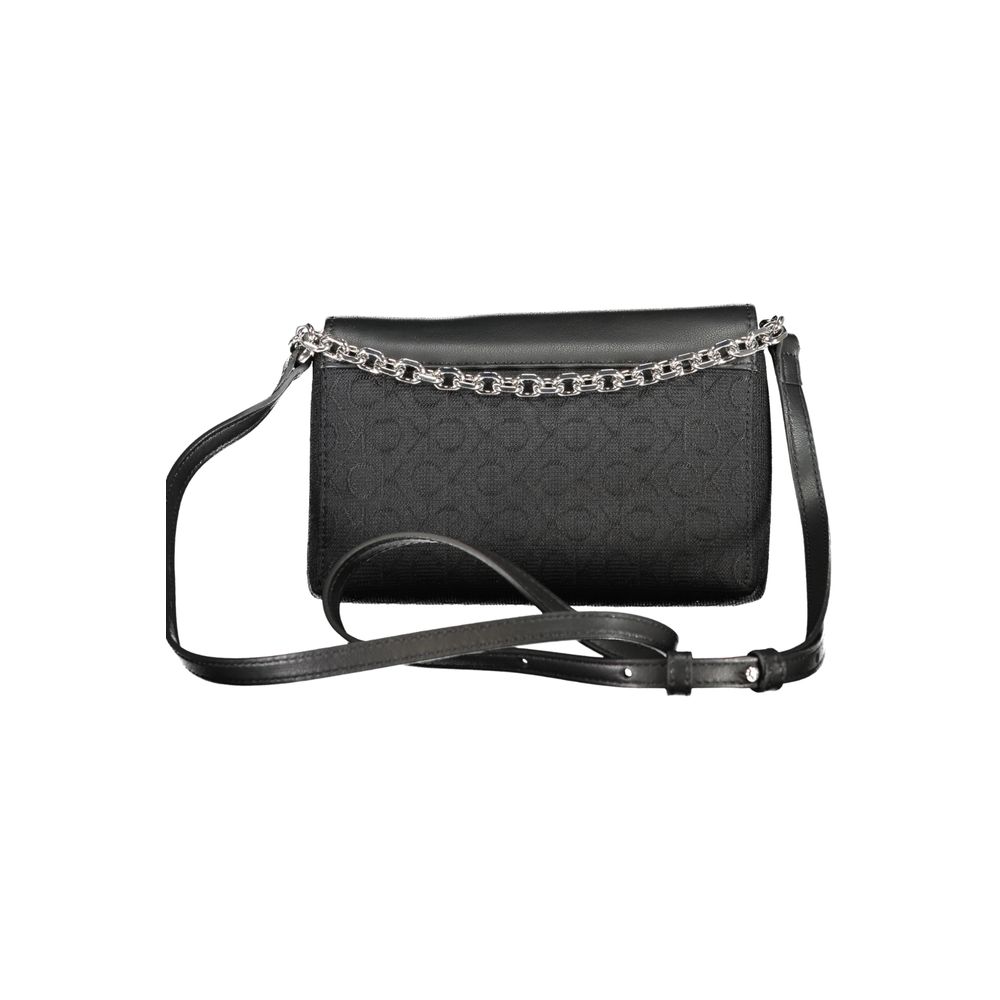 Calvin Klein Black Polyester Handbag