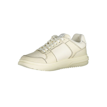 Tommy Hilfiger White Polyester Sneaker