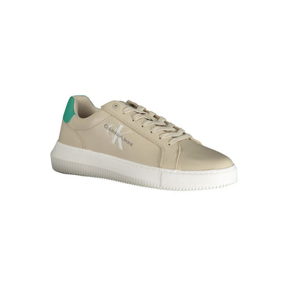 Calvin Klein Beige Polyester Sneaker