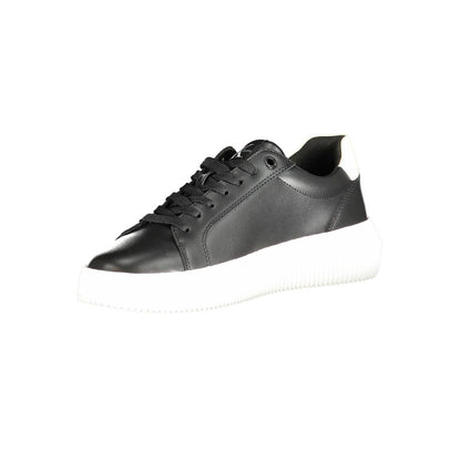 Calvin Klein Black Polyester Sneaker