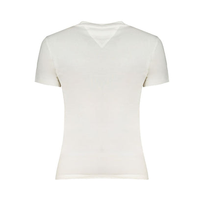 Tommy Hilfiger White Cotton Tops & T-Shirt