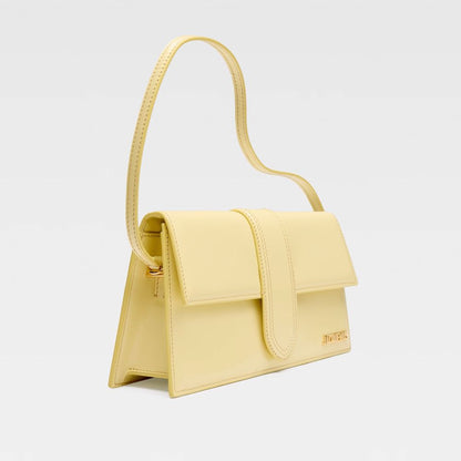 Jacquemus Yellow Leather Handbag