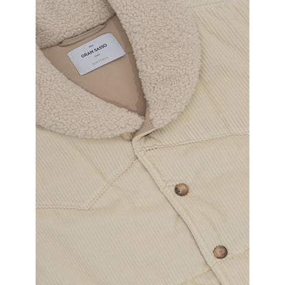 Gran Sasso White Cotton Jacket