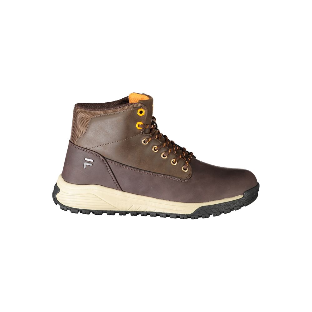 Fila Brown Polyester Men Boot