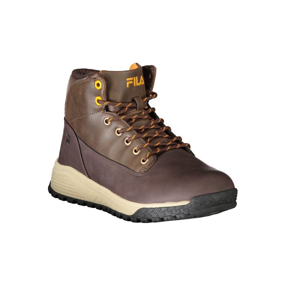 Fila Brown Polyester Men Boot