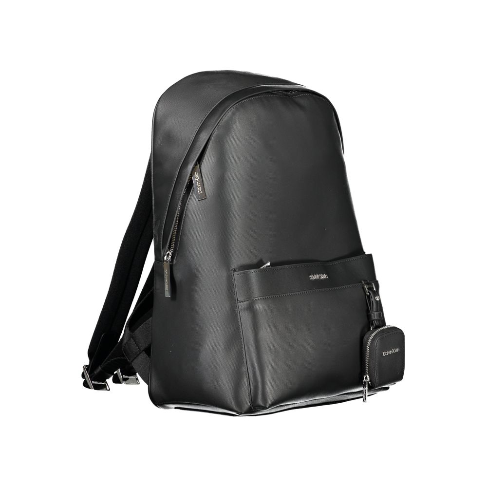 Calvin Klein Black Polyester Backpack