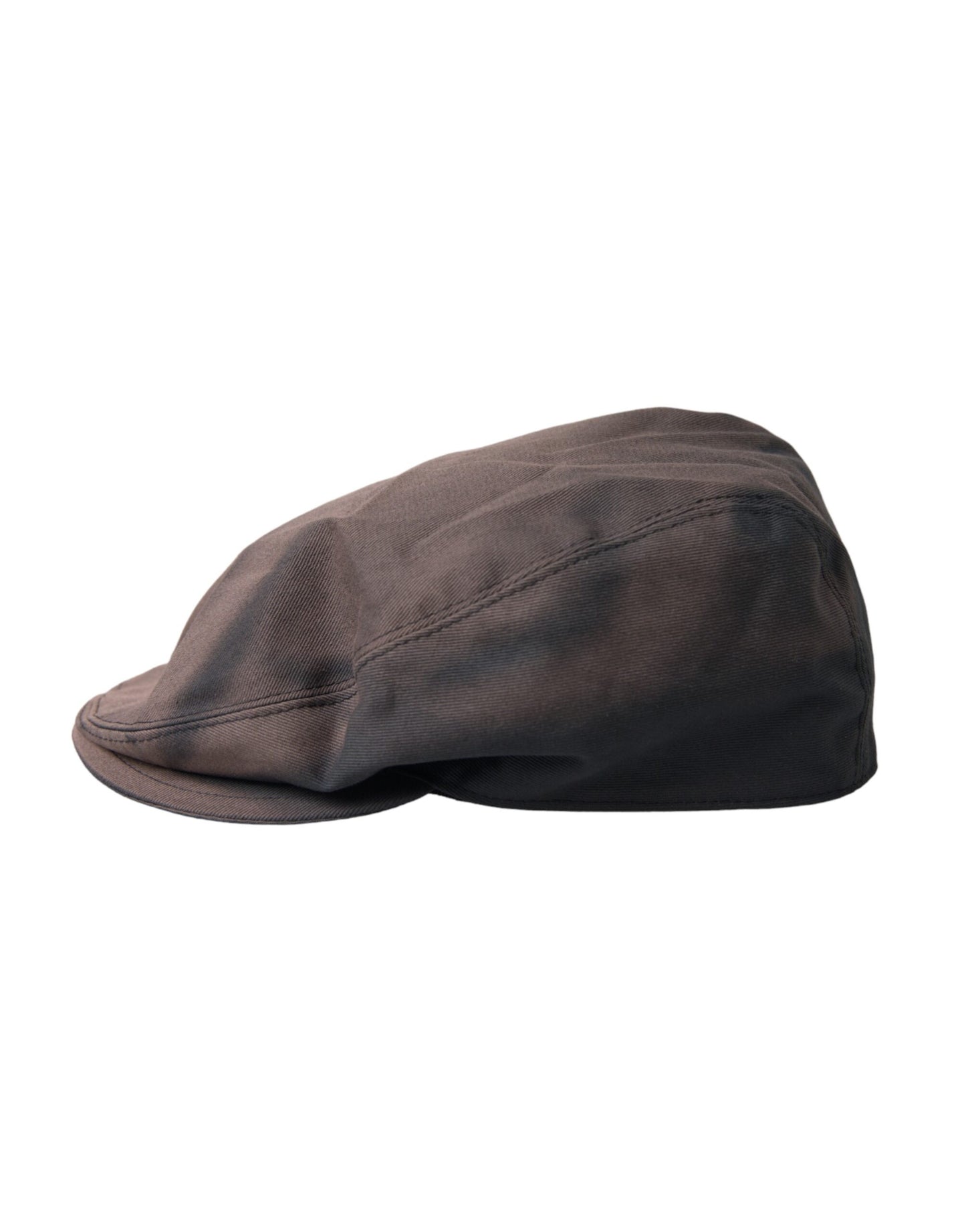 Dolce & Gabbana Brown Cotton Cloth Newsboy Hat Men