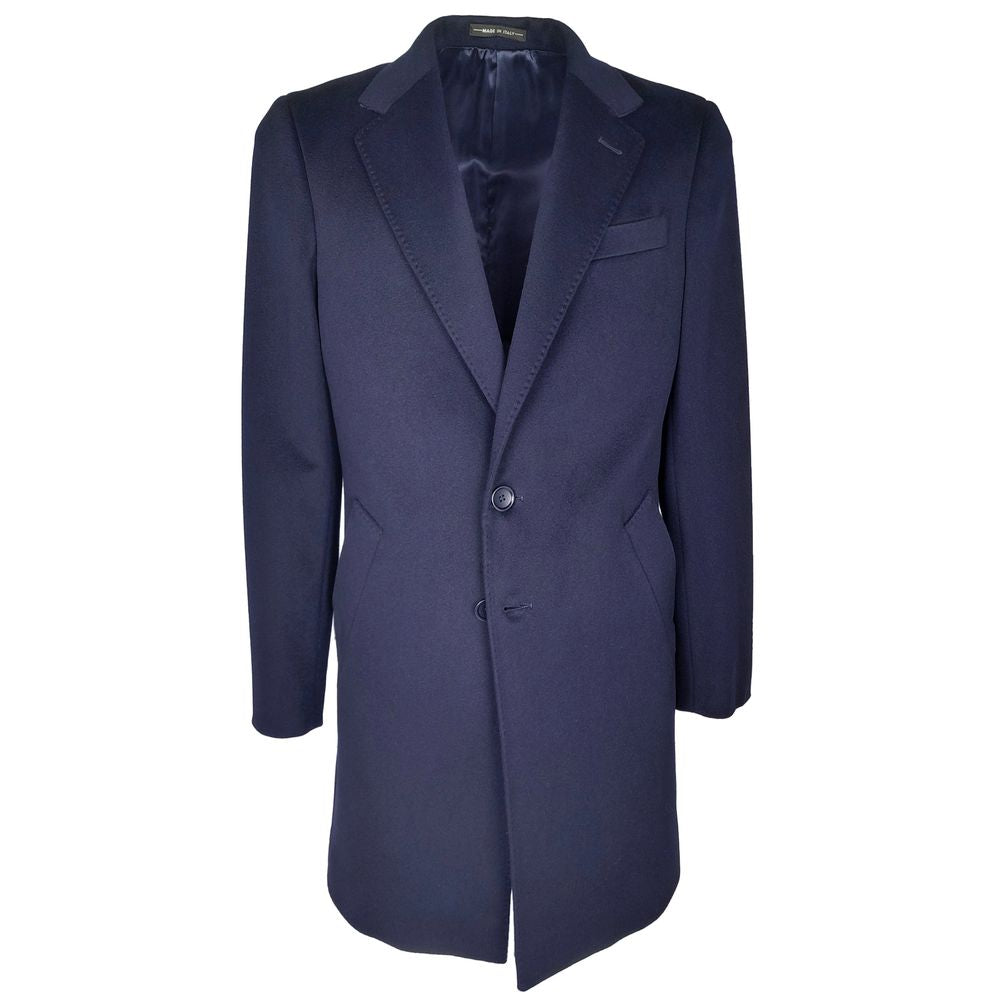 Made in Italy Blue Cashmere Jacket