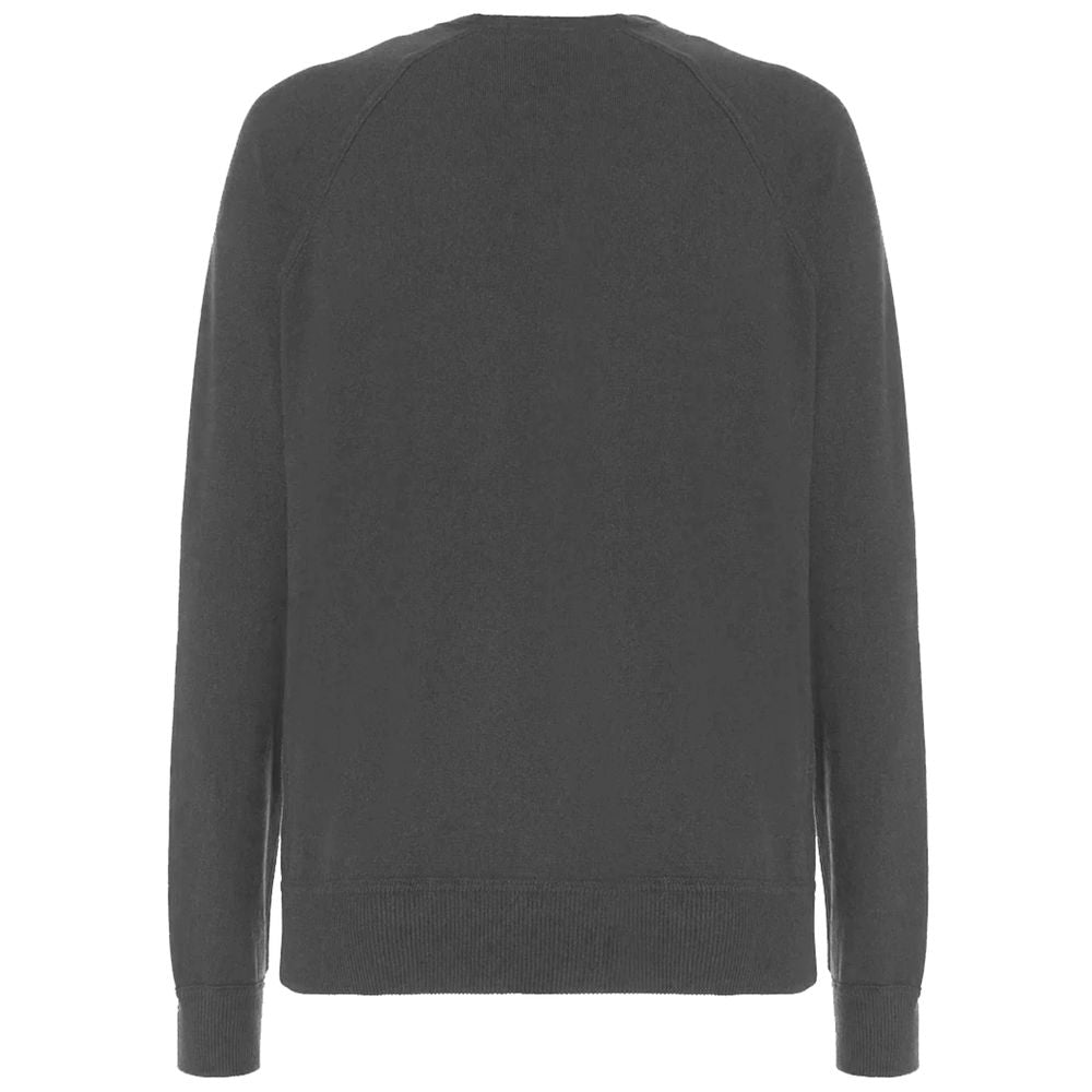 Malo Gray Wool Sweater